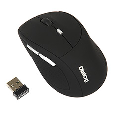 Wireless mouse Dialog MROK-18U Black