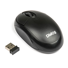 Беспроводная мышь Dialog MROP-00UB Black