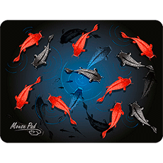 Mouse pad Dialog PM-H17 Fish