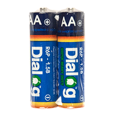 AA saline batteries Dialog R6P-2S