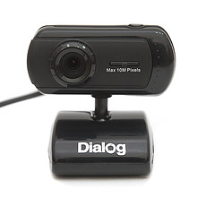 Веб-камера Dialog WC-03U Black