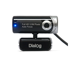 Веб-камера Dialog WC-23UAF Black-Silver