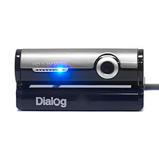 Веб-камера Dialog WC-31U Black-Silver