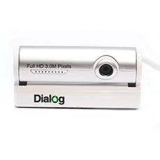 Веб-камера Dialog WC-33U White-Silver